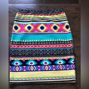 Sunny Leigh multi colored skirt